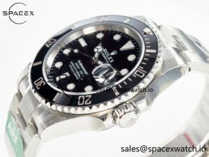 Submariner 126610 LN Black 904L Steel ARF 1:1 Best Edition on SS Bracelet SH3235 - Image 5