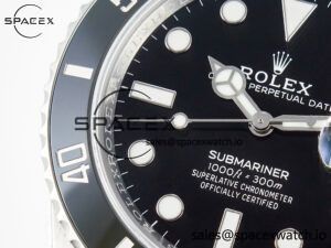 Submariner 126610 LN Black 904L Steel ARF 1:1 Best Edition on SS Bracelet SH3235 - Image 11