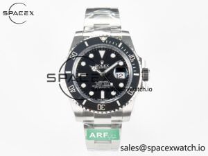 Submariner 116610 LN Black 904L Steel ARF 1:1 Best Edition on SS Bracelet SH3135