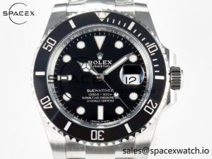 Submariner 116610 LN Black 904L Steel ARF 1:1 Best Edition on SS Bracelet SH3135 - Image 2