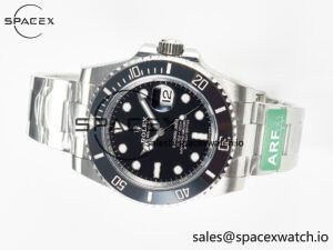 Submariner 116610 LN Black 904L Steel ARF 1:1 Best Edition on SS Bracelet SH3135 - Image 7