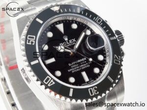 Submariner 116610 LN Black 904L Steel ARF 1:1 Best Edition on SS Bracelet SH3135 - Image 3