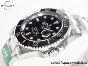 Submariner 116610 LN Black 904L Steel ARF 1:1 Best Edition on SS Bracelet SH3135 - Image 5