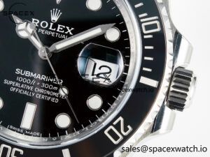 Submariner 116610 LN Black 904L Steel ARF 1:1 Best Edition on SS Bracelet SH3135 - Image 10