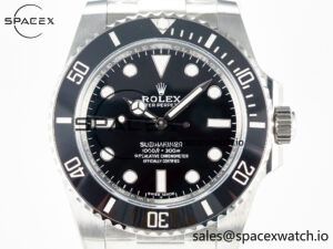 Submariner 114060 No Date Black 904L Steel ARF 1:1 Best Edition on SS Bracelet SH3130 - Image 2