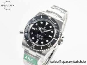 Submariner 114060 No Date Black 904L Steel ARF 1:1 Best Edition on SS Bracelet SH3130 - Image 4