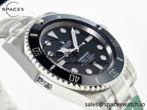 Submariner 114060 No Date Black 904L Steel ARF 1:1 Best Edition on SS Bracelet SH3130 - Image 6