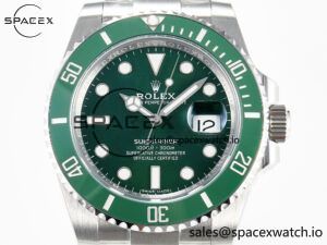 Submariner 116610 LV Green 904L Steel ARF 1:1 Best Edition on SS Bracelet SH3135 - Image 2