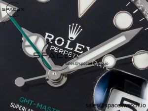 GMT-Master II 126710 GRNR Black/Gray Ceramic 904L Steel ARF 1:1 Best Edition on Jubilee Strap SH3285 - Image 9