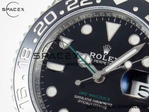 GMT-Master II 126710 GRNR Black/Gray Ceramic 904L Steel ARF 1:1 Best Edition on Jubilee Strap SH3285 - Image 11