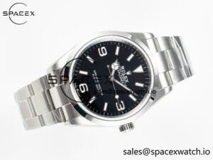 Explorer 36 904L Steel KRF 1:1 Best Edition Black Dial on SS Bracelet SW200 V2 - Image 8