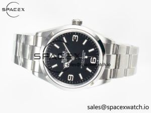 Explorer 36 904L Steel KRF 1:1 Best Edition Black Dial on SS Bracelet SW200 V2 - Image 7