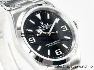 Explorer 36 904L Steel KRF 1:1 Best Edition Black Dial on SS Bracelet SW200 V2 - Image 3