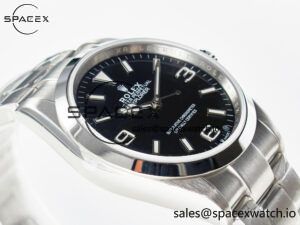 Explorer 36 904L Steel KRF 1:1 Best Edition Black Dial on SS Bracelet SW200 V2 - Image 6