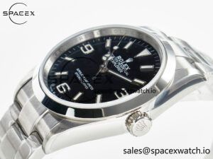 Explorer 36 904L Steel KRF 1:1 Best Edition Black Dial on SS Bracelet SW200 V2 - Image 5