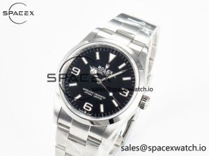 Explorer 36 904L Steel KRF 1:1 Best Edition Black Dial on SS Bracelet PT5000 V2 - Image 4