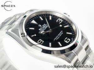 Explorer 36 904L Steel KRF 1:1 Best Edition Black Dial on SS Bracelet PT5000 V2 - Image 6