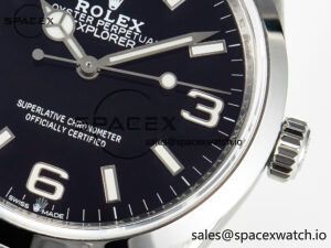 Explorer 36 904L Steel KRF 1:1 Best Edition Black Dial on SS Bracelet PT5000 V2 - Image 10
