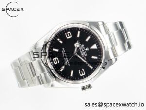 Explorer 36 904L Steel KRF 1:1 Best Edition Black Dial on SS Bracelet A2824 V2 - Image 8
