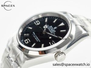 Explorer 36 904L Steel KRF 1:1 Best Edition Black Dial on SS Bracelet A2824 V2 - Image 5