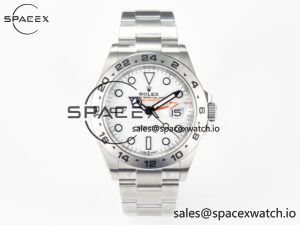 Explorer II 42mm 226570 904L SS Clean 1:1 Best Edition White Dial on Bracelet DD3285 CHS
