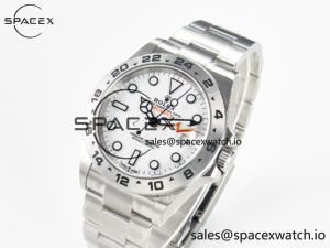 Explorer II 42mm 226570 904L SS Clean 1:1 Best Edition White Dial on Bracelet DD3285 CHS - Image 4