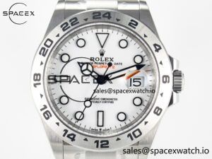 Explorer II 42mm 226570 904L SS Clean 1:1 Best Edition White Dial on Bracelet DD3285 CHS - Image 2