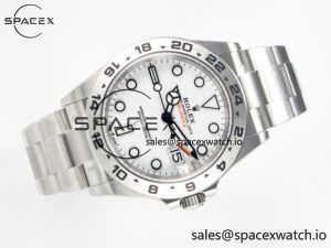 Explorer II 42mm 226570 904L SS Clean 1:1 Best Edition White Dial on Bracelet DD3285 CHS - Image 8