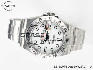 Explorer II 42mm 226570 904L SS Clean 1:1 Best Edition White Dial on Bracelet DD3285 CHS - Image 7