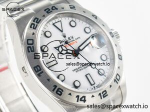 Explorer II 42mm 226570 904L SS Clean 1:1 Best Edition White Dial on Bracelet DD3285 CHS - Image 3