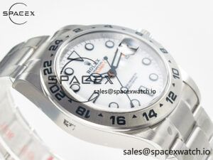 Explorer II 42mm 226570 904L SS Clean 1:1 Best Edition White Dial on Bracelet DD3285 CHS - Image 6