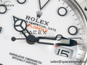 Explorer II 42mm 226570 904L SS Clean 1:1 Best Edition White Dial on Bracelet DD3285 CHS - Image 9