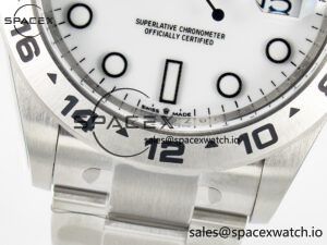 Explorer II 42mm 226570 904L SS Clean 1:1 Best Edition White Dial on Bracelet DD3285 CHS - Image 12