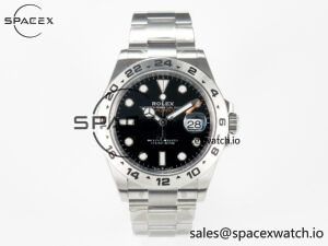 Explorer II 42mm 226570 904L SS Clean 1:1 Best Edition Black Dial on Bracelet DD3285 CHS