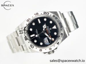 Explorer II 42mm 226570 904L SS Clean 1:1 Best Edition Black Dial on Bracelet DD3285 CHS - Image 8