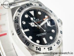 Explorer II 42mm 226570 904L SS Clean 1:1 Best Edition Black Dial on Bracelet DD3285 CHS - Image 3