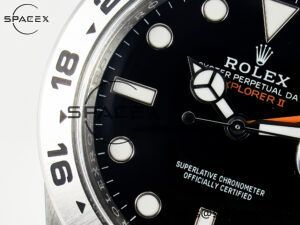 Explorer II 42mm 226570 904L SS Clean 1:1 Best Edition Black Dial on Bracelet DD3285 CHS - Image 11