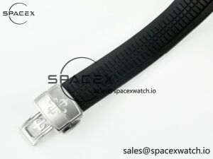 Aquanaut 5167A SS 3KF 1:1 Best Edition Black Dial on Black Rubber Strap A324 Super Clone（New clasp） - Image 22