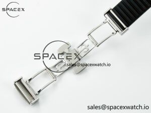 Aquanaut 5167A SS 3KF 1:1 Best Edition Black Dial on Black Rubber Strap A324 Super Clone（New clasp） - Image 24