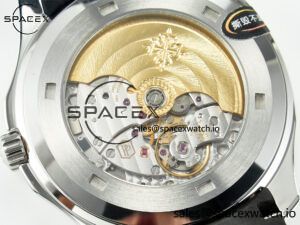 Aquanaut 5167A SS 3KF 1:1 Best Edition Black Dial on Black Rubber Strap A324 Super Clone（New clasp） - Image 19
