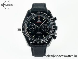 Speedmaster “Dark Side of The Moon” Real Ceramic N1F 1:1 Best Edition on Nylon Strap A9900