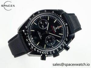 Speedmaster “Dark Side of The Moon” Real Ceramic N1F 1:1 Best Edition on Nylon Strap A9900 - Image 8