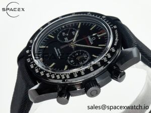 Speedmaster “Dark Side of The Moon” Real Ceramic N1F 1:1 Best Edition on Nylon Strap A9900 - Image 5