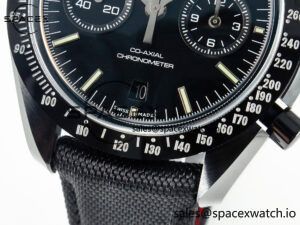 Speedmaster “Dark Side of The Moon” Real Ceramic N1F 1:1 Best Edition on Nylon Strap A9900 - Image 13