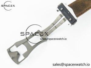 Speedmaster “Dark Side of The Moon” Real Ceramic N1F 1:1 Best Edition Vintage Black on Brown Leather Strap A9300 - Image 24