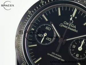 Speedmaster “Dark Side of The Moon” Real Ceramic N1F 1:1 Best Edition on Leather Strap A9900 - Image 11
