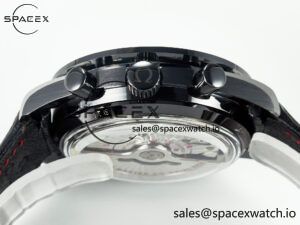 Speedmaster “Dark Side of The Moon” Real Ceramic N1F 1:1 Best Edition on Leather Strap A9900 - Image 16