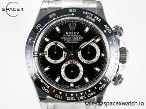 Daytona 116500 VSF 1:1 Best Edition 904L Steel Black Dial on SS Braclet DD4130 - Image 2
