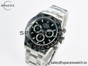 Daytona 116500 VSF 1:1 Best Edition 904L Steel Black Dial on SS Braclet DD4130 - Image 4