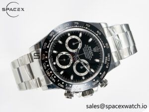 Daytona 116500 VSF 1:1 Best Edition 904L Steel Black Dial on SS Braclet DD4130 - Image 8